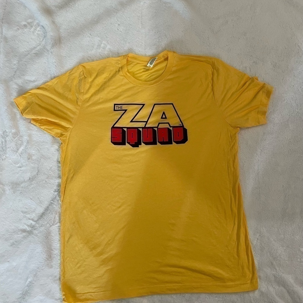đť…şNWOT the za squad t-shirt size XL color yellow - Picture 3 of 3